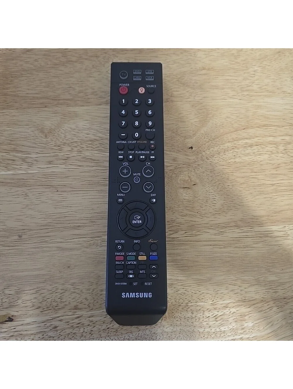 Samsung TV Remote Control BN59-00599A KIE20070425 Anynet Tested working well
